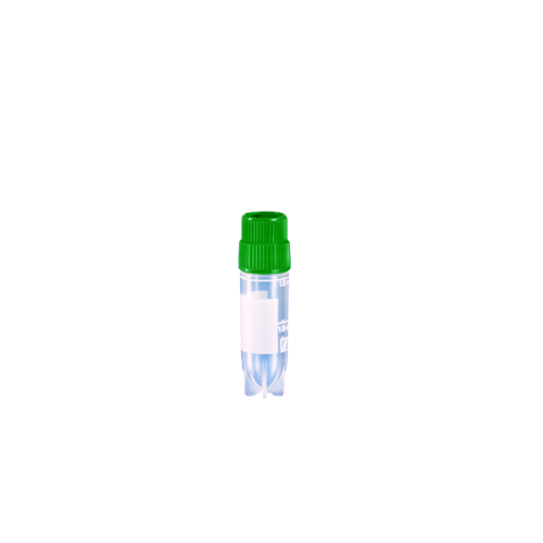 CryoPure tubes, 2 ml, QuickSeal screw cap, green, External Thread